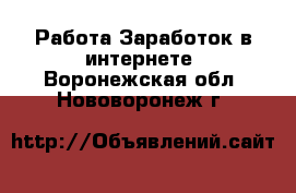 Работа Заработок в интернете. Воронежская обл.,Нововоронеж г.